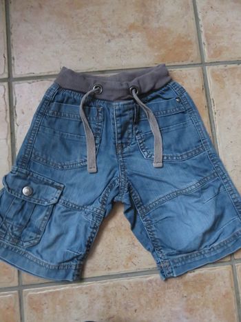 Short en jean 'tape à l'oeil' 2ans-86cm