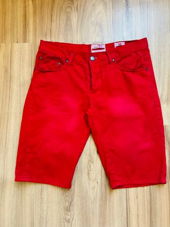 Short rouge uni Homme Sixth June Tailles 42-44