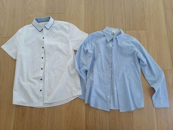 Lot de 2 chemises en 12 ans