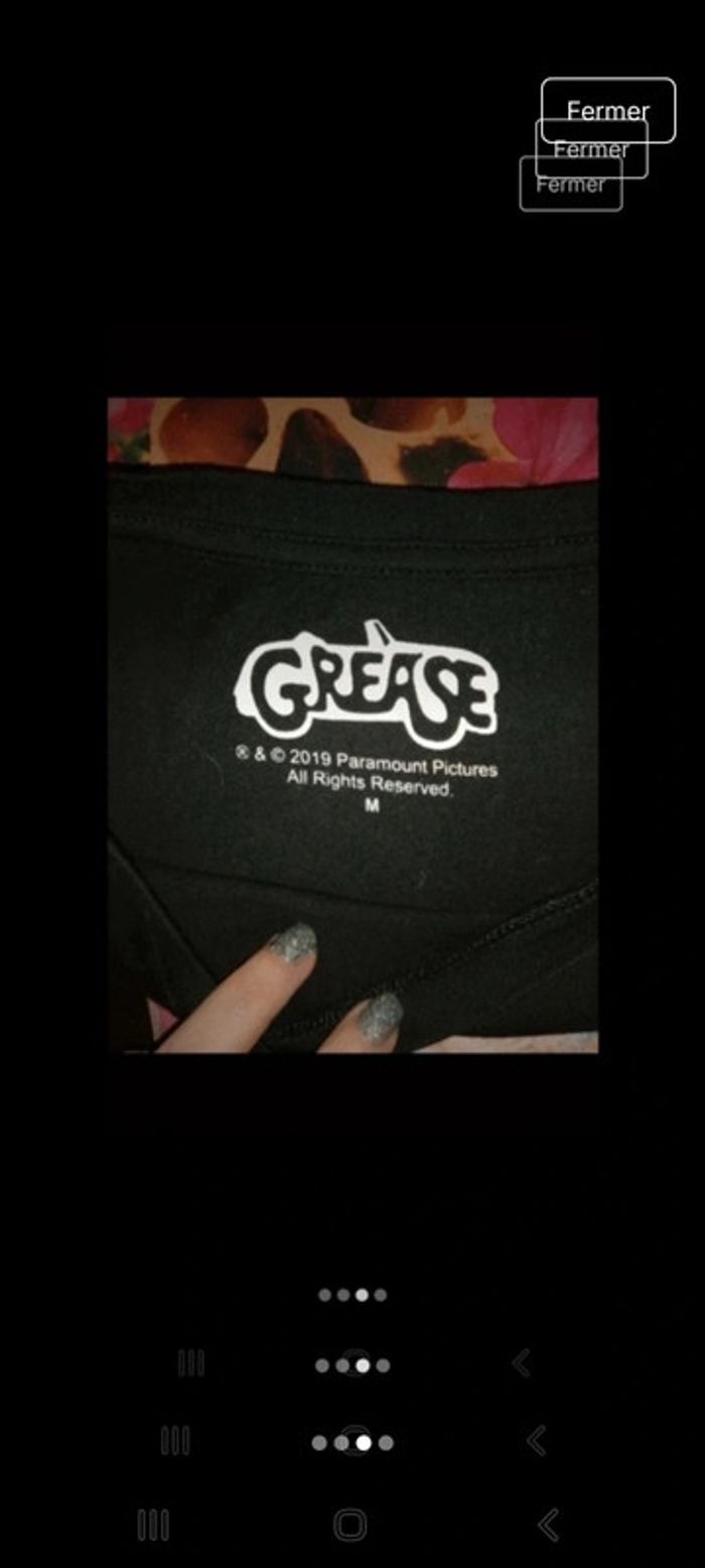 Tee-shirt grease - photo numéro 3