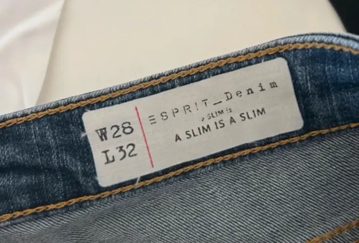 Esprit jeans bleu femme, taille 38 Taille us/ w28/L32 - photo numéro 3