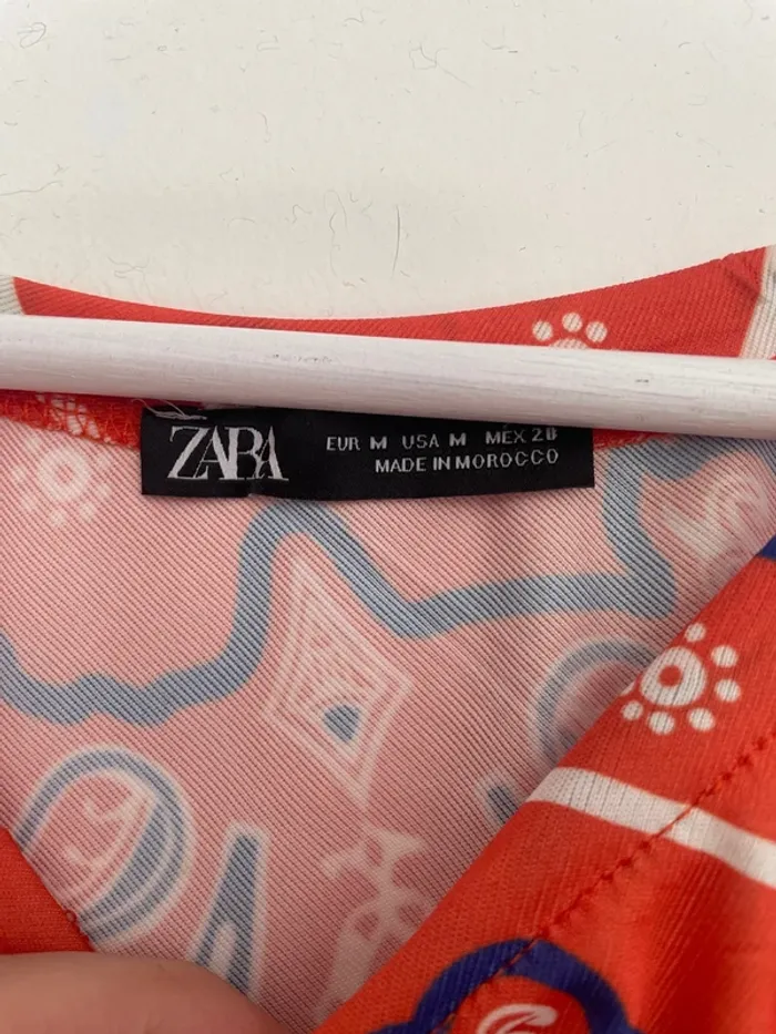 Débardeur Zara orange M - photo numéro 2