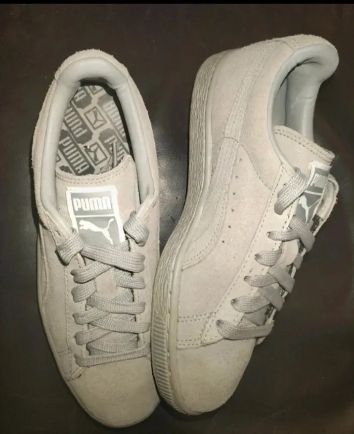 Baskets Puma grises - photo numéro 6