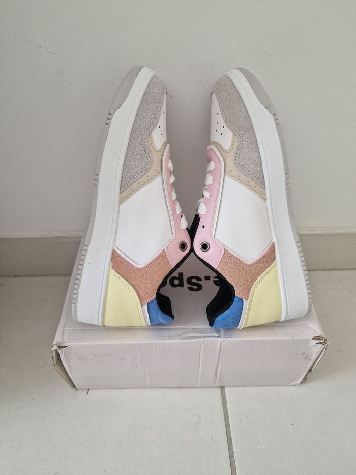 Baskets Multicolores Style Rétro/Color Block- Neuves - Be.Sport - photo numéro 4