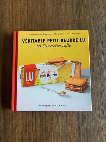 Livre recette petit beurre Lu
