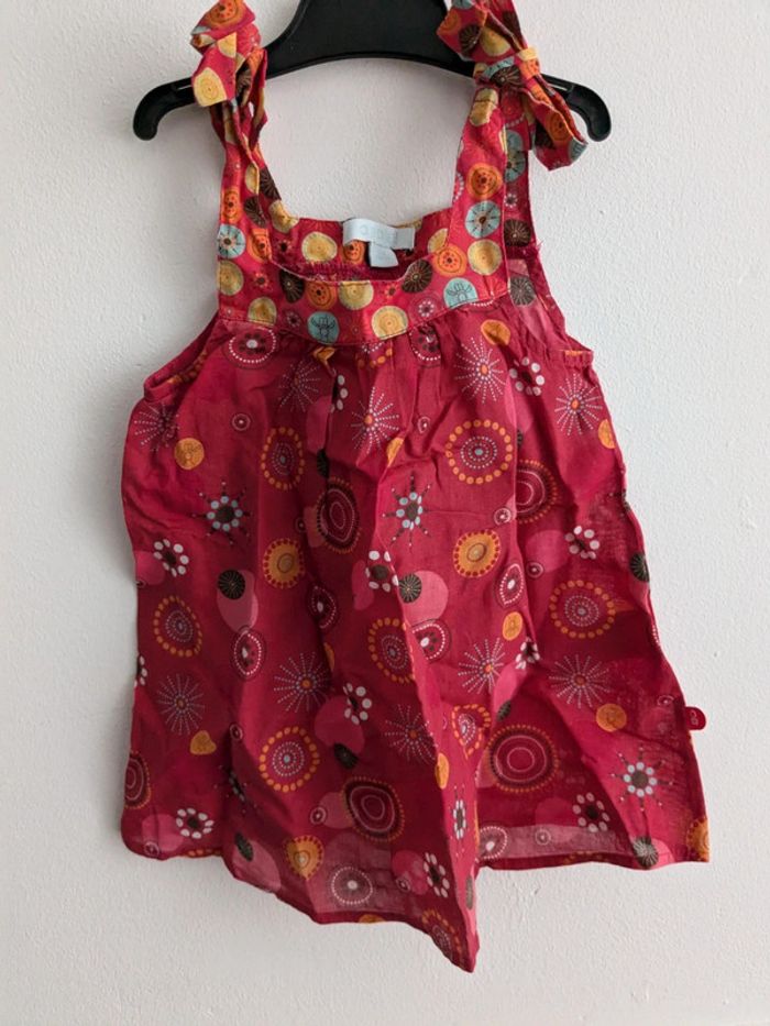 Robe rose obaibi 12 mois