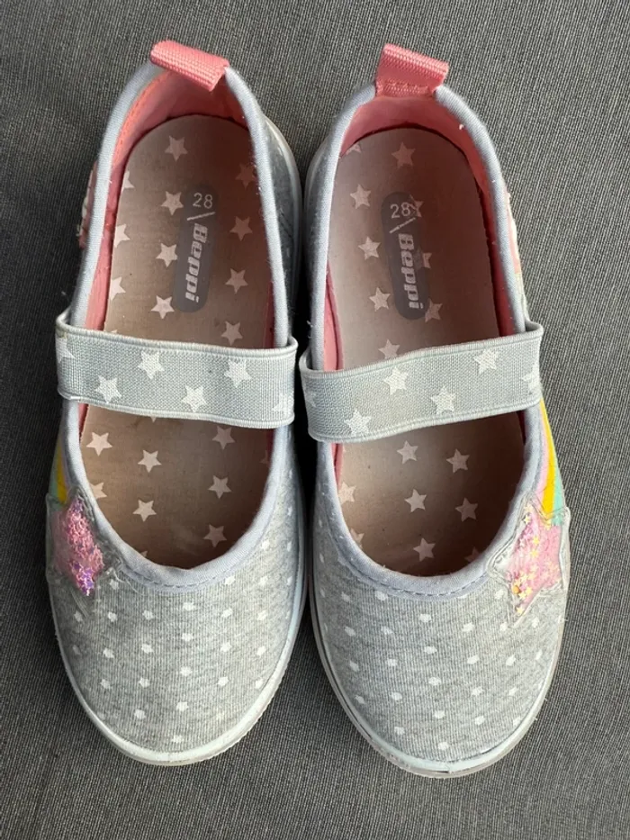 Jolies Slip-on Beppi gris clair 28 - photo numéro 4