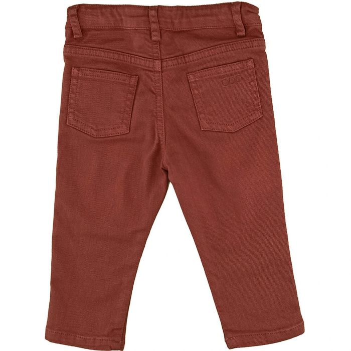Pantalon 12 mois en jean Marie Puce - photo numéro 2