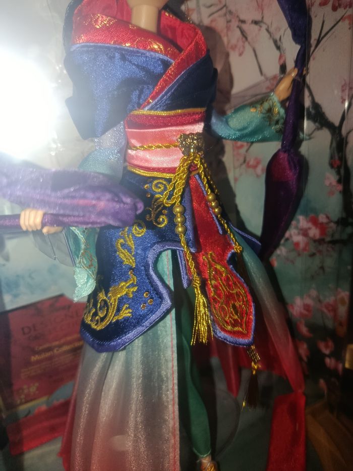 Poupée Disney édition limitée Mulan designer - photo numéro 8