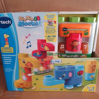 Lot 2 jouets d'éveil Blablablocks