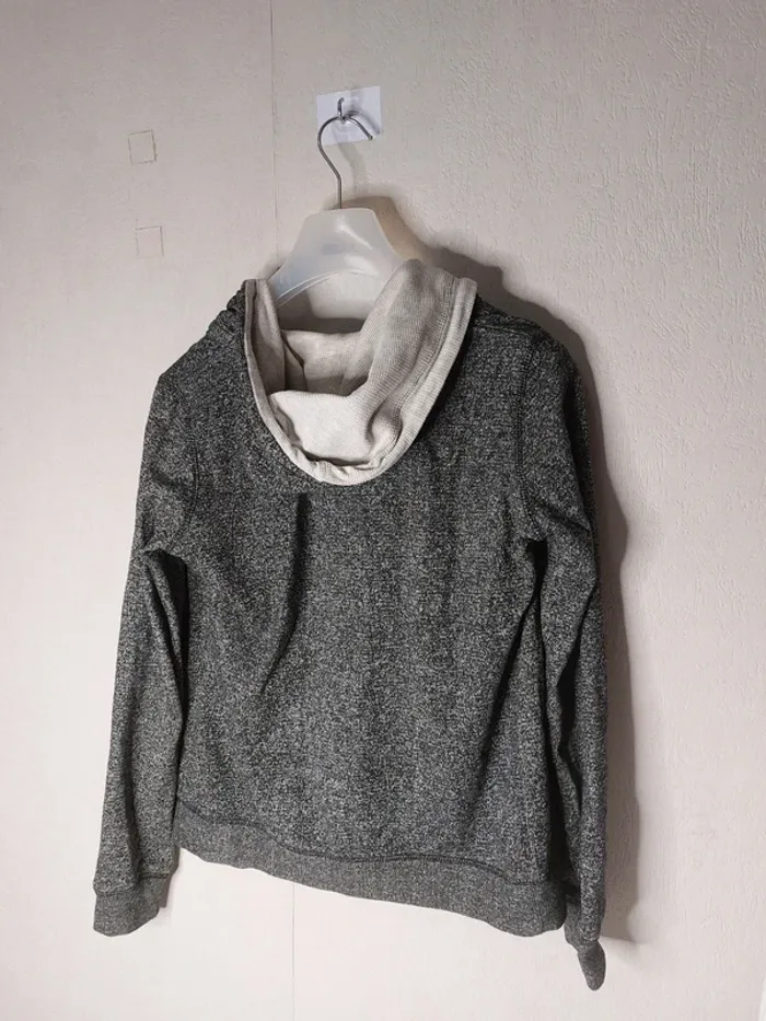 Veste a fermeture gris avec capuche " BiZZbee Authentique" - photo numéro 3