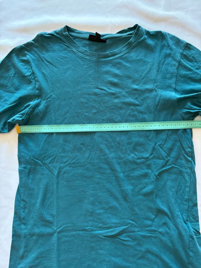 T-shirt uni vert canard - SMOG - S/36 - photo numéro 7