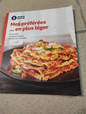Livre ww mes préférées en plus leger