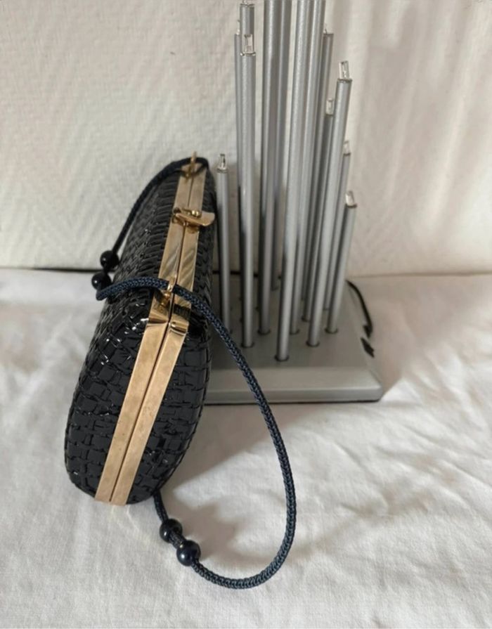 • Sac / Pochette ~ Style tressé ~ vintage • - photo numéro 7