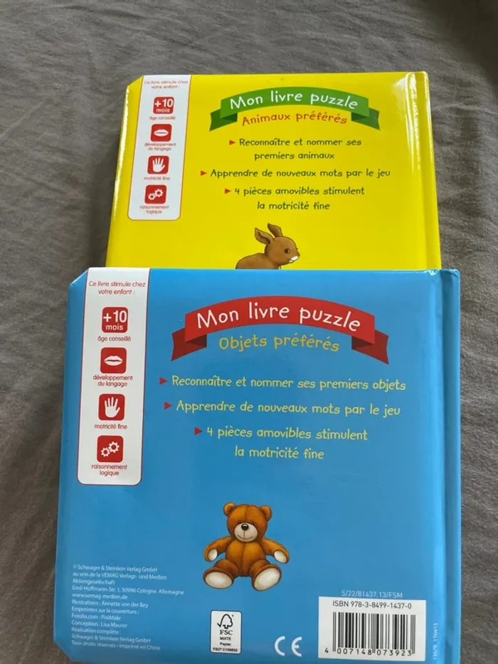Lot mon livre puzzle - photo numéro 2