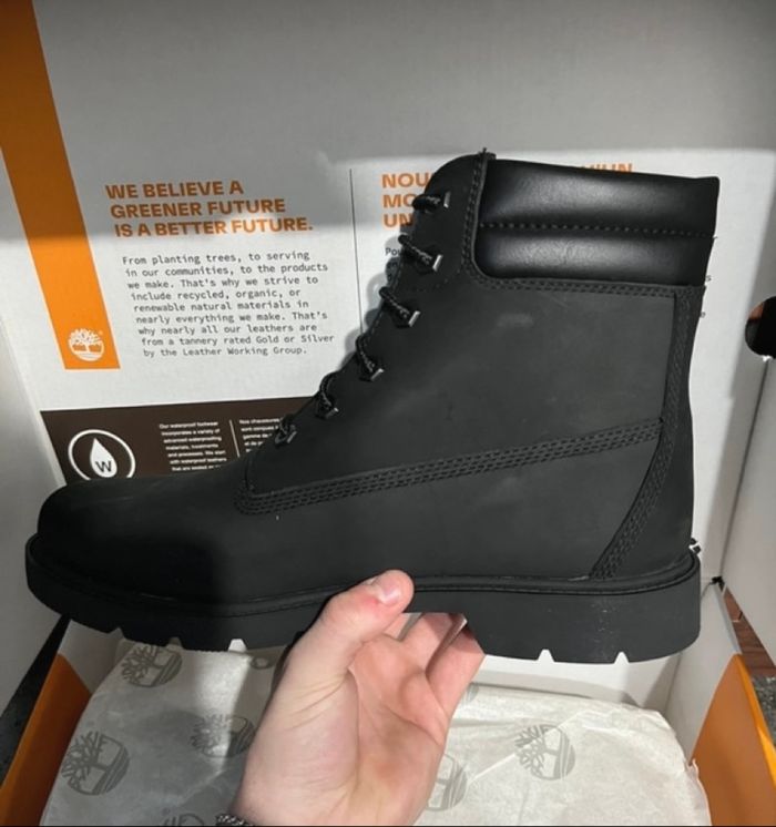 Timberland 6-Inch Premium Waterproof Boots – Noir (Taille 39,5) - photo numéro 2