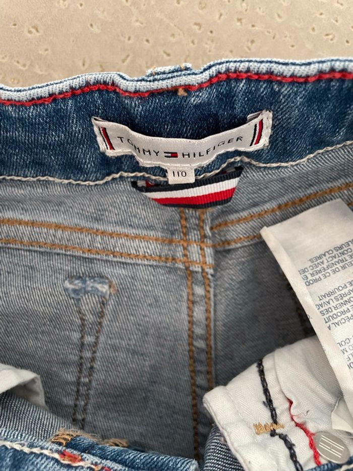 Short En Jean Tommy Hilfiger 5 Ans - photo numéro 3