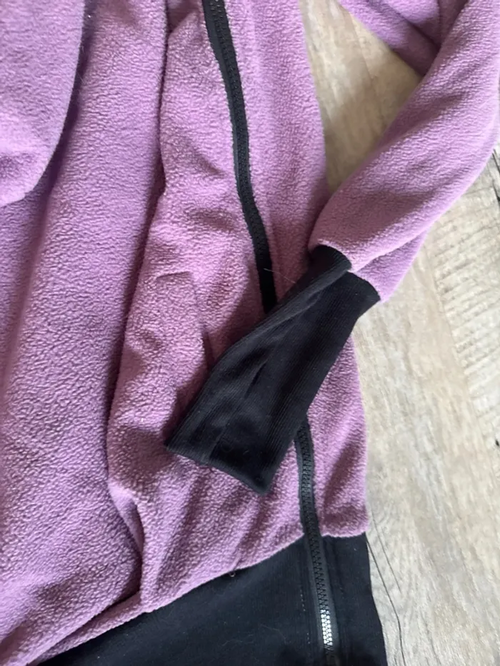 Polaire kangourou avec poche pour sortir bébé - photo numéro 3