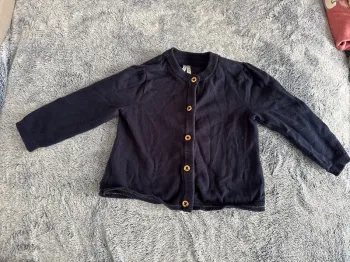 Gillet bleu marine