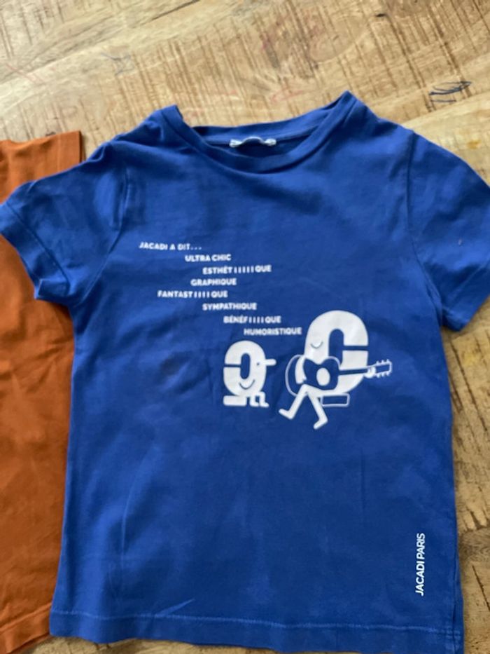 2 tshirts jacadi 4 ans - photo numéro 2