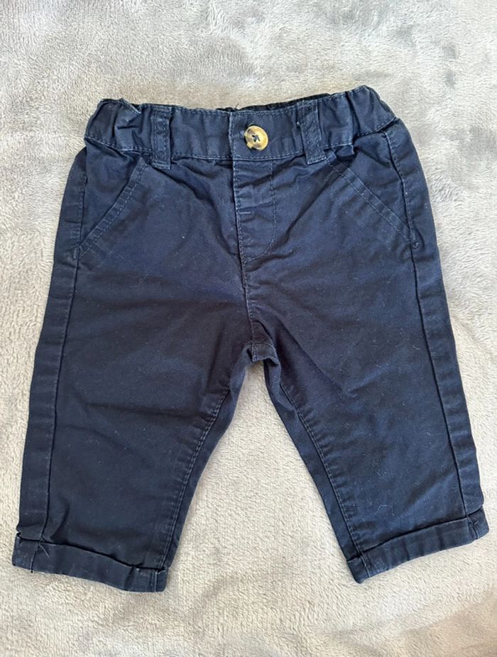 Ensemble pantalon habillé avec polo manches courtes - 3 mois - Kiabi - photo numéro 5