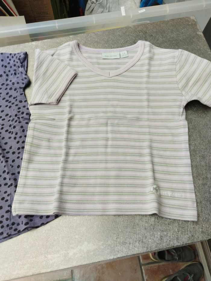 Lot de 2 Tee-shirt manches courtes 5 ans fille - photo numéro 7
