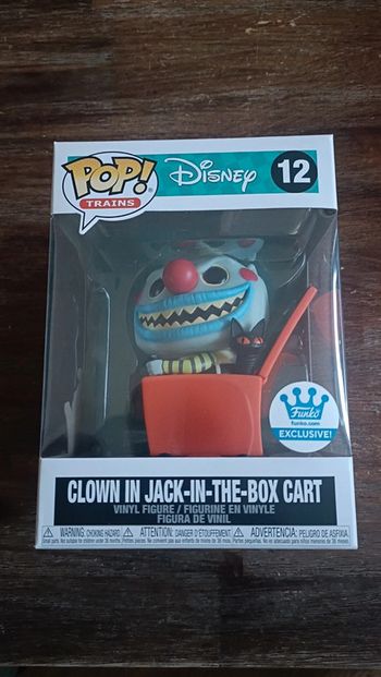 Funko pop Clown in jack-in-the-box cart 12