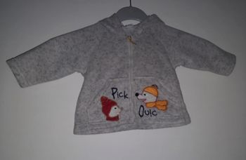 Gilet pick ouic taille 3 mois