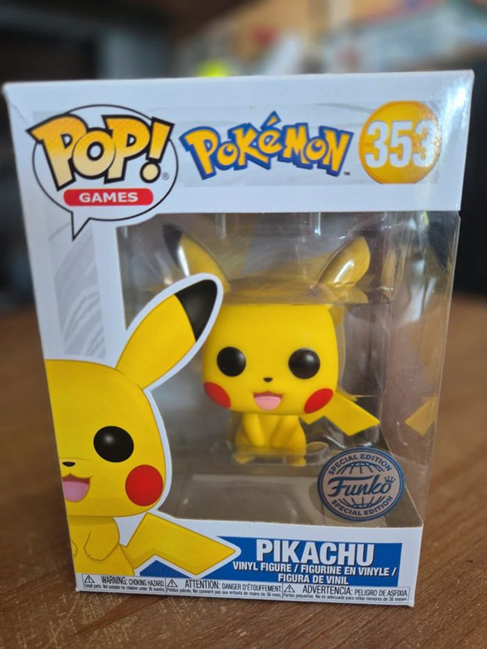 Pop 353 Pikachu pokemon