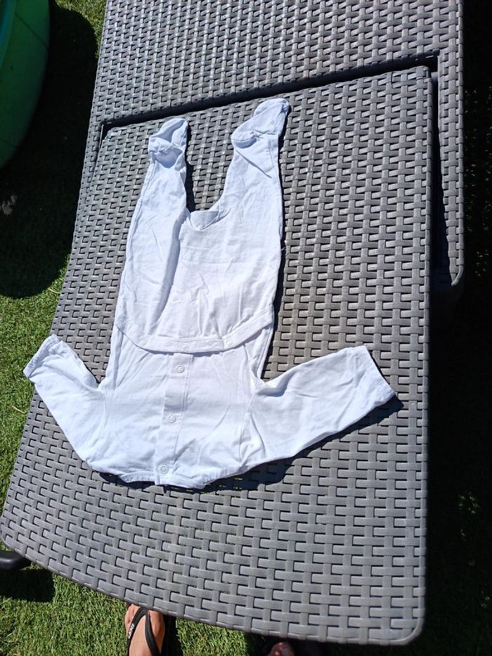 Pyjama grenouillère léger fin très bon état Kiabi 3 mois 62 cm. - photo numéro 11