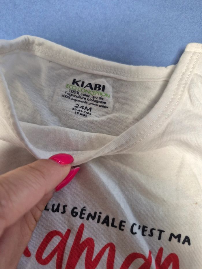 Lot 4 tee shirt manche courte 24 mois - photo numéro 2