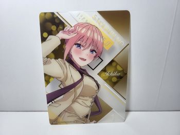 The Quintessential Quintuplets - Carte, Card Ichika Nakano