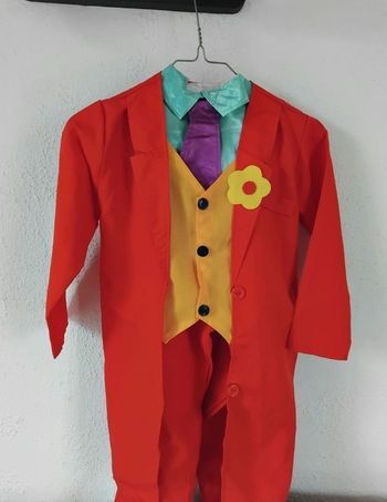 Déguisement Joker enfant – costume clown Carnaval Garcon 5 - 6 ans