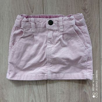 Jupe rose lurex 4ans