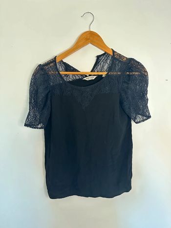 T-shirt Naf Naf noir taille34 peu porté