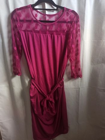 Robe fushia