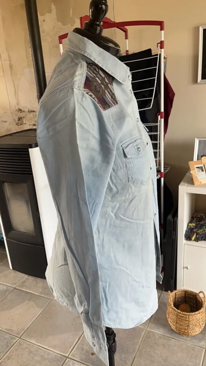 Chemise en jean - photo numéro 2