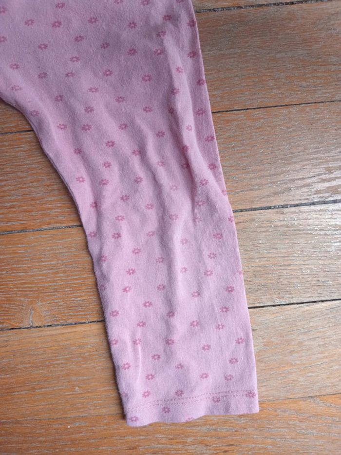 Legging fille rose fleurs 24 mois Fashion Private company - photo numéro 4