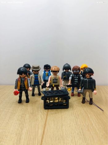Groupe bandit playmobil