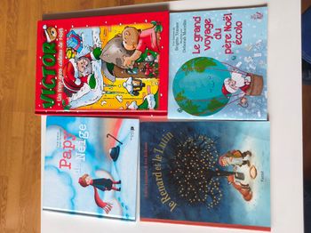 Lot de 4 livres sur Noël 