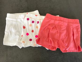 Lot de 3 shorts fille