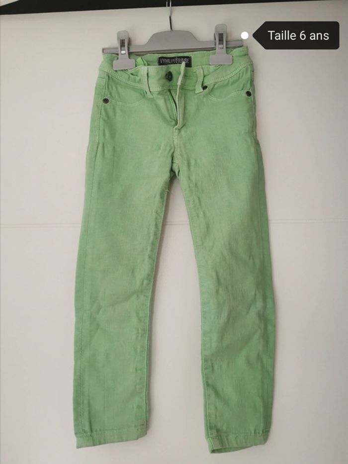 Jean taille 6 ans