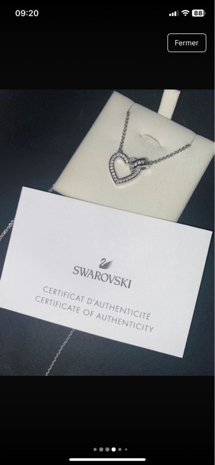 Collier Lovely Swarovski - photo numéro 4
