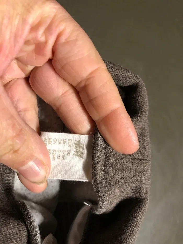 Pantalon velours à l intérieur 50 h&m - photo numéro 3