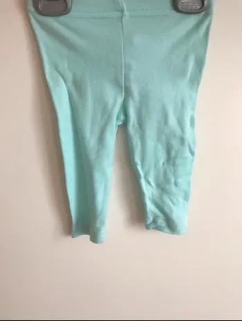 Legging 6 mois vert d’eau neuf Jamais porté juste lavé