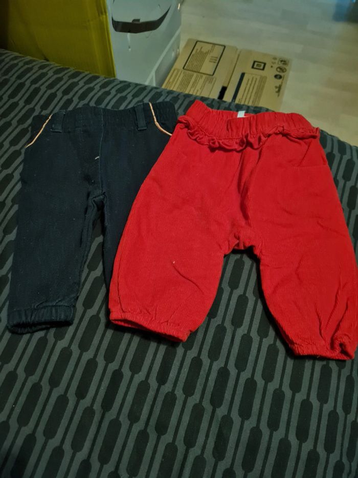 Lot 2 pantalons