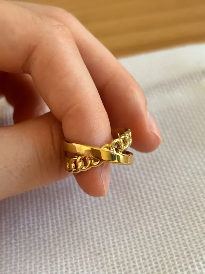 Bague dorée Louyetu - photo numéro 4