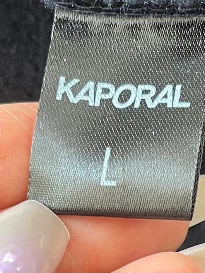 Pull/sweat/hoodie bleu marine Kaporal pour homme, taille L - photo numéro 6