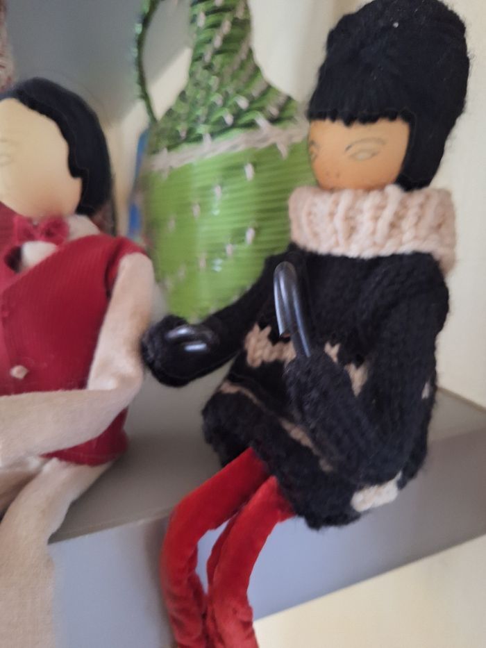 2 figurines faits main - photo numéro 4