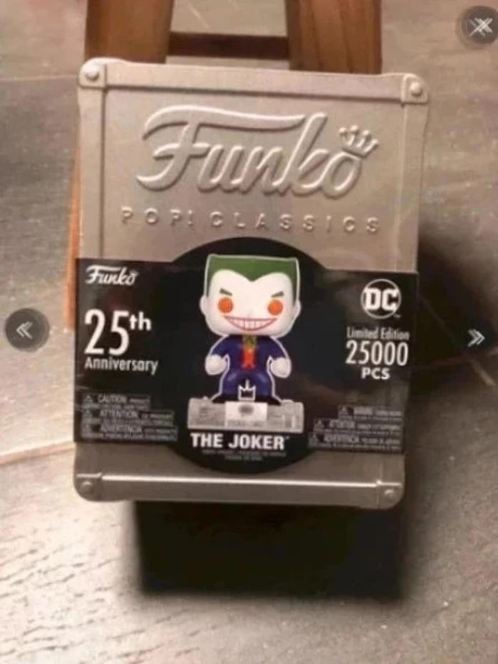 NEUF _ Funko Pop Joker 25th anniversary
